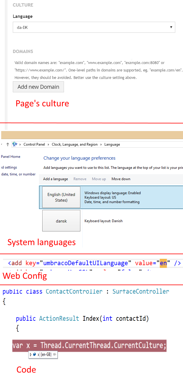 everything related to languages in system
