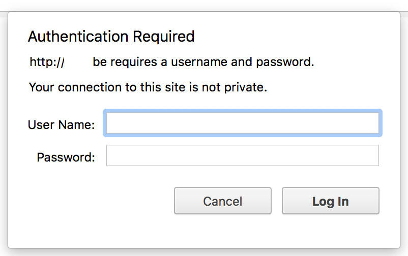 Password Prompt