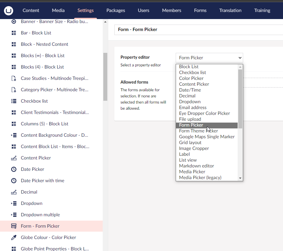 Umbraco 10 without App</em>Plugins Files