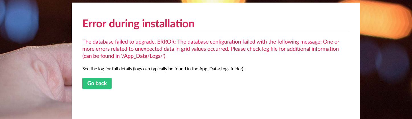error 1