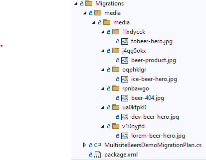 Folder structure