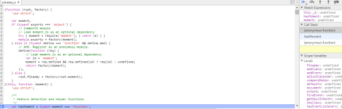 moment.min.js not defined