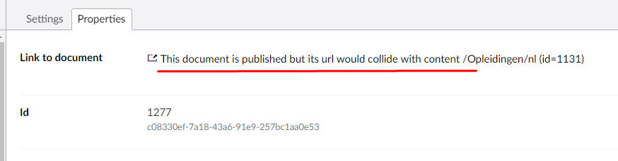 Collide link