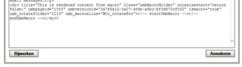 And this is in the html-mode