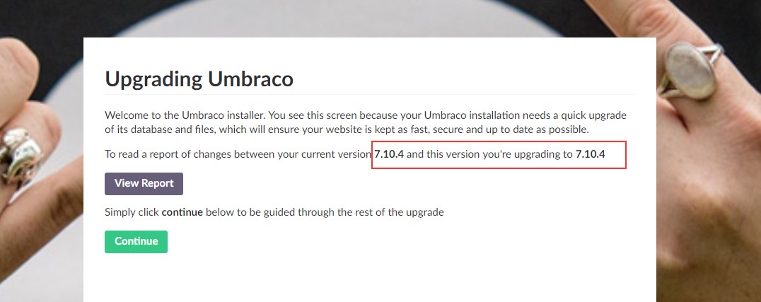 asking for update