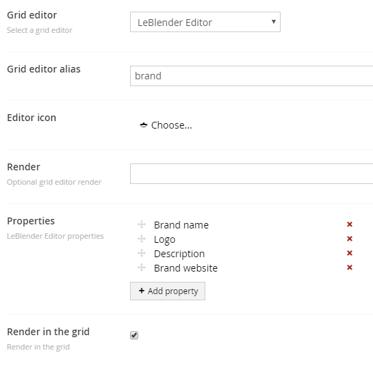 LeBlender Editor