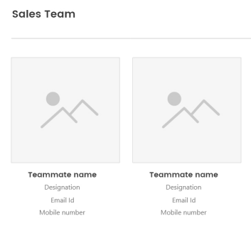 Team Page