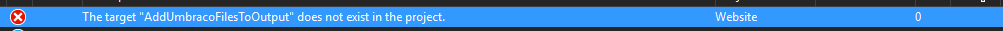 Add Umbraco Files To Output