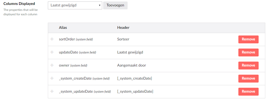 custom list view with the bug