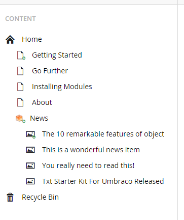 Node was published