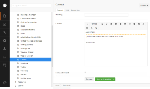 Contour Macro insert error
