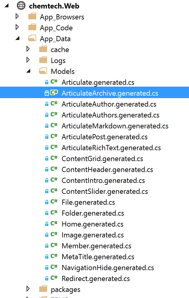 Solution view of Models