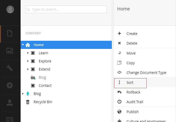 backoffice-sort-menu