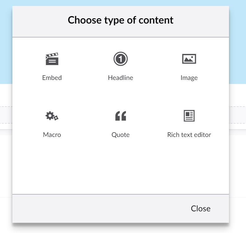 contet types