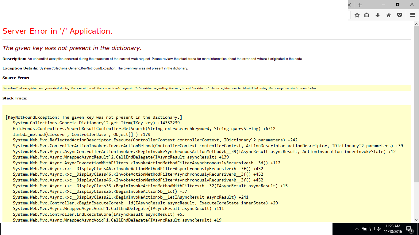 THis is the error