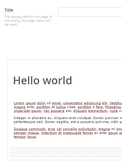 Grid editor without property name/description