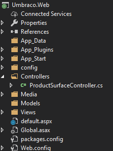 Surface Controller Location