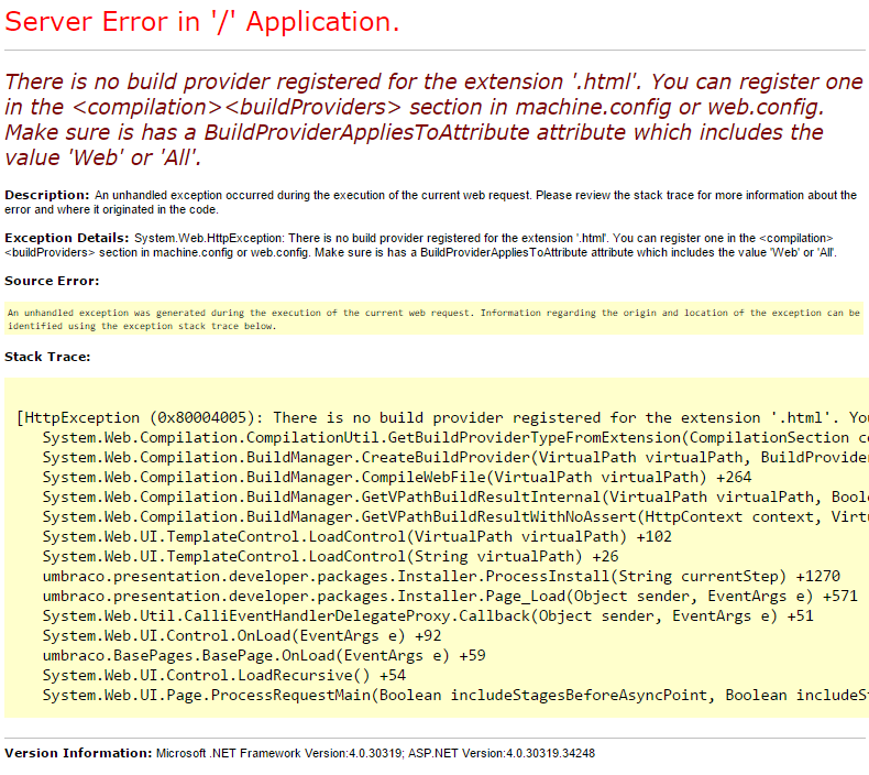 Error