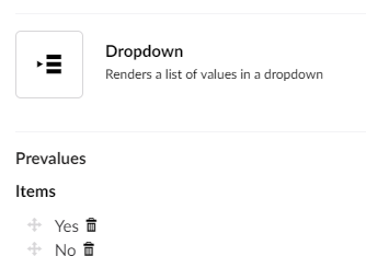 Dropdown image