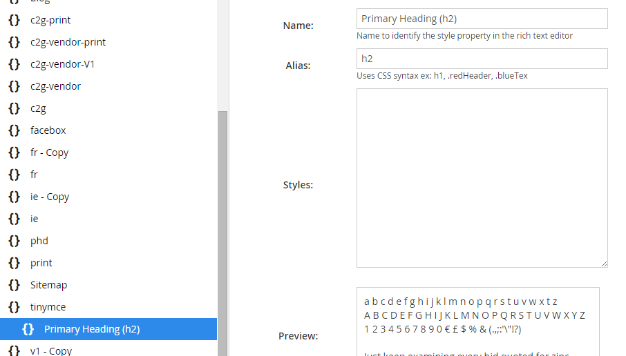 Adding style nodes to that stylesheet