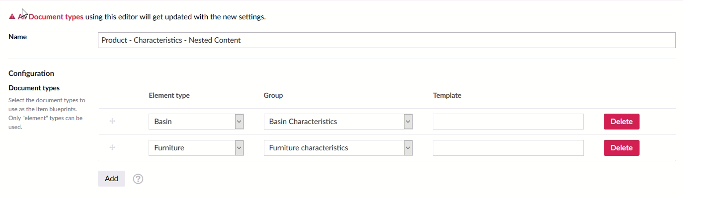 Nested Content 1