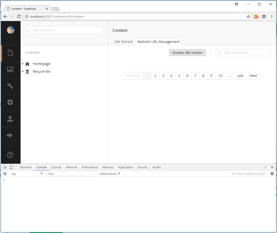 No redirect URLs?!