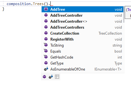 tree options