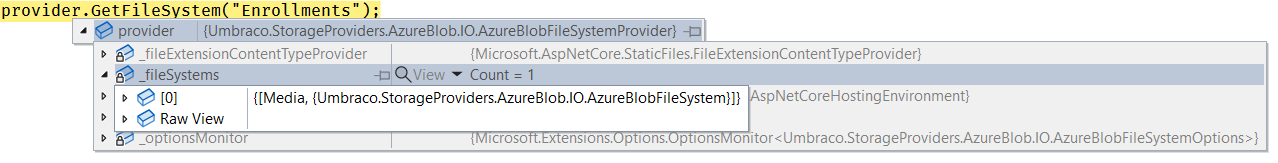 Only 1 provider