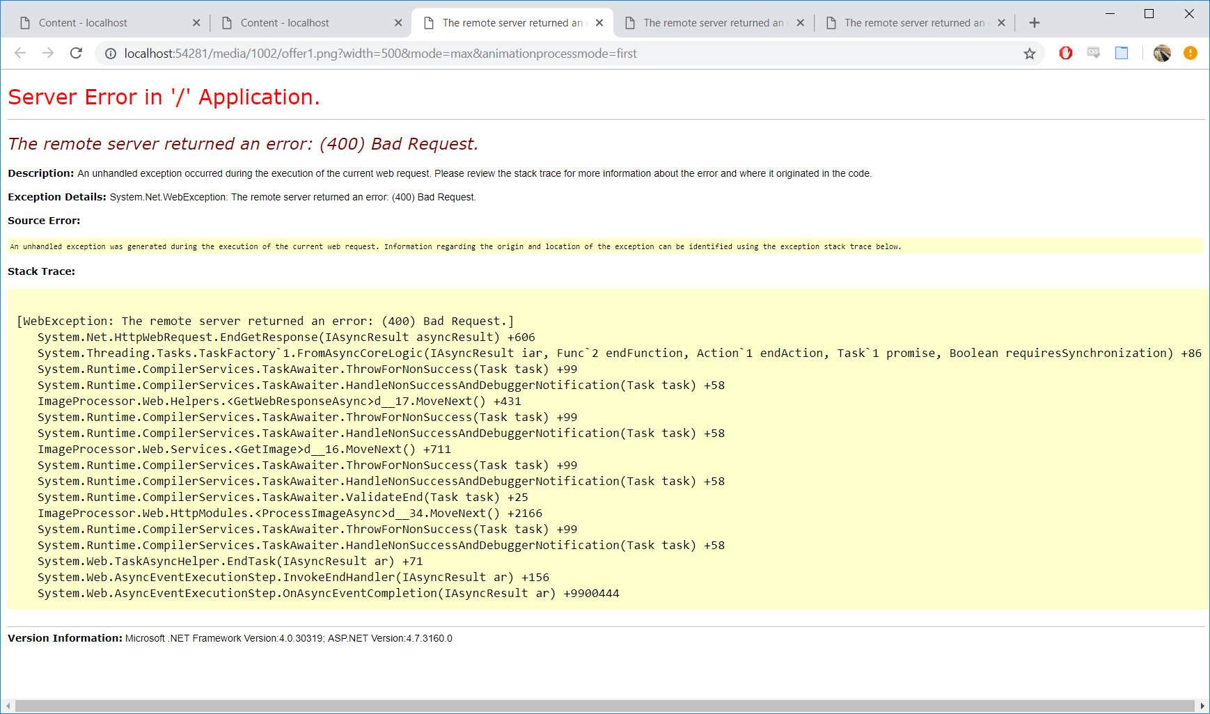 error
