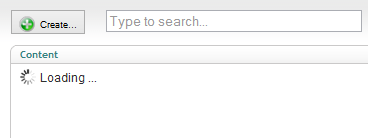 Infinite content tree loading