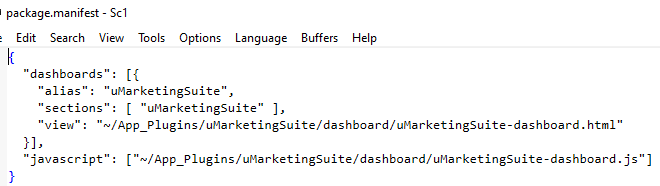 package.manifest