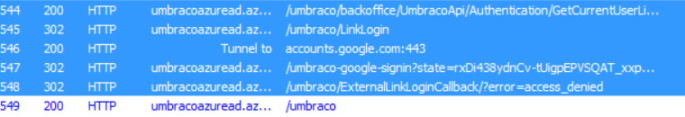 Fiddler umbraco redirect