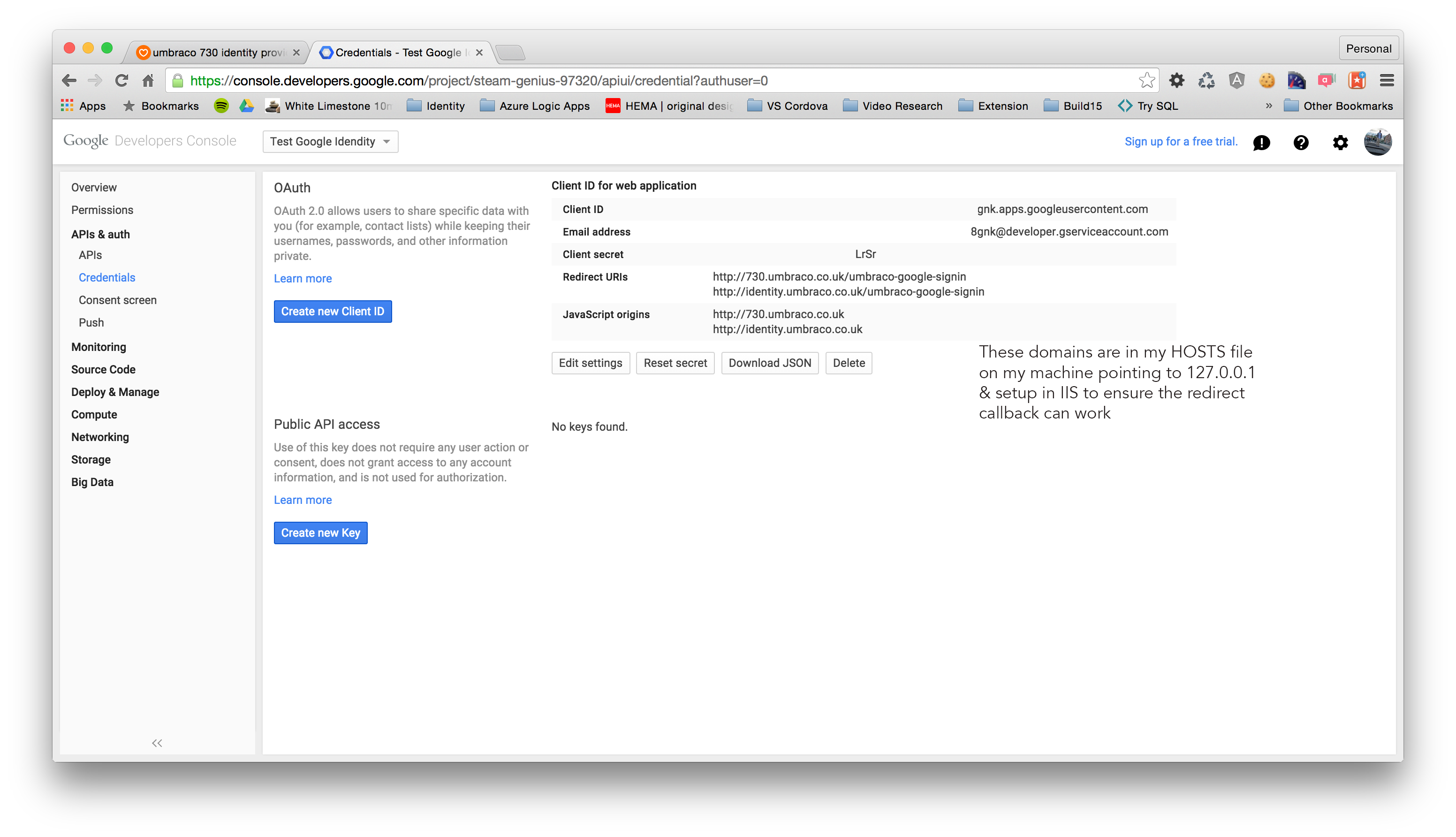 Google Console