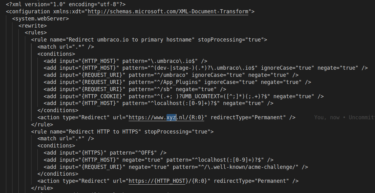 web.config
