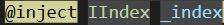 IIndex Injection