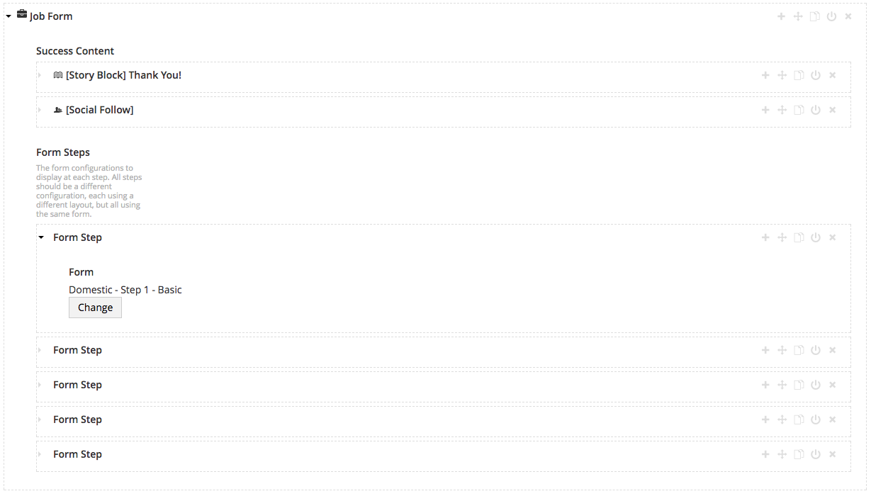 Multi-Step Form Widget
