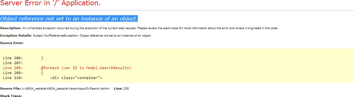 Error