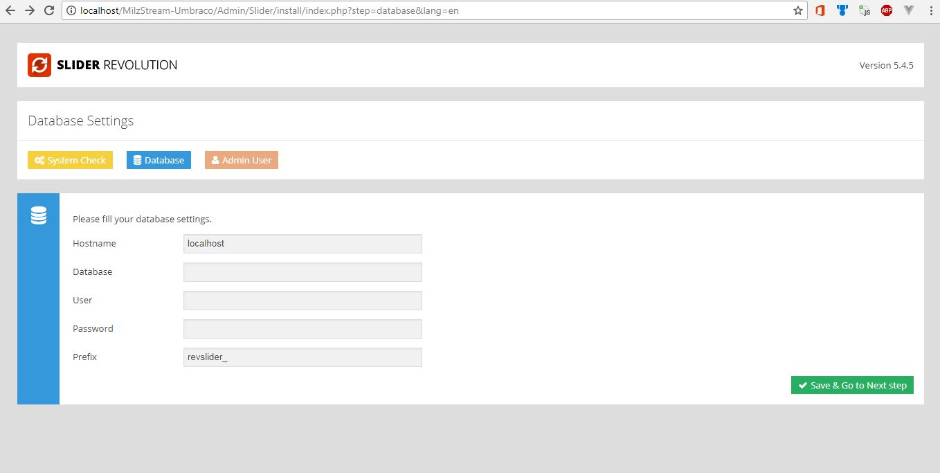 Pre-Internal Navigation