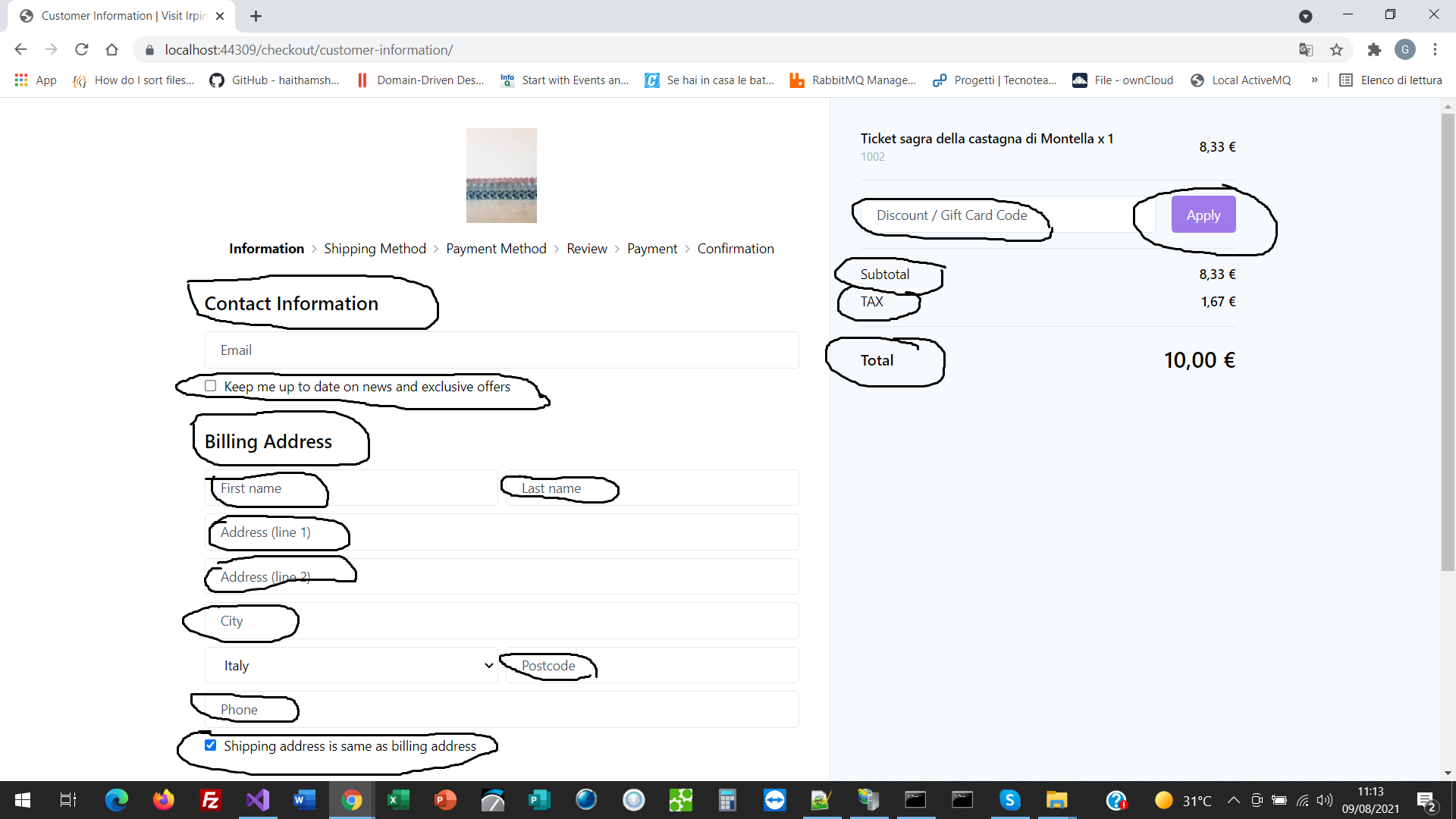 vendr page