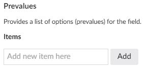 Editable Options