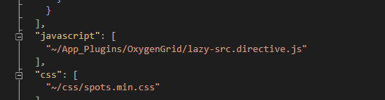 Including of the JS file inside the manifest.