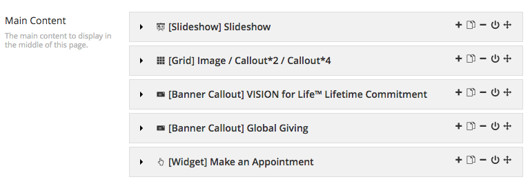 Archetype Widgets