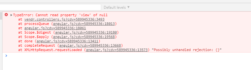 Console melding