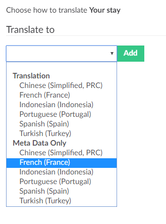Both translation sets listed