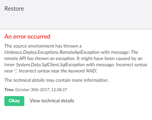 Exception