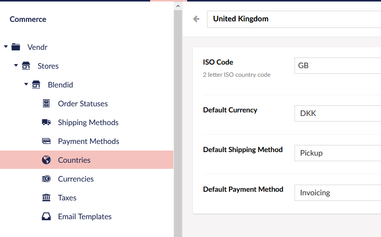 currency settings