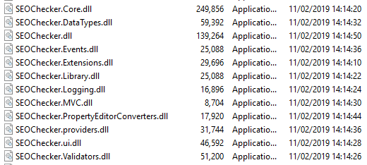 in bin folder