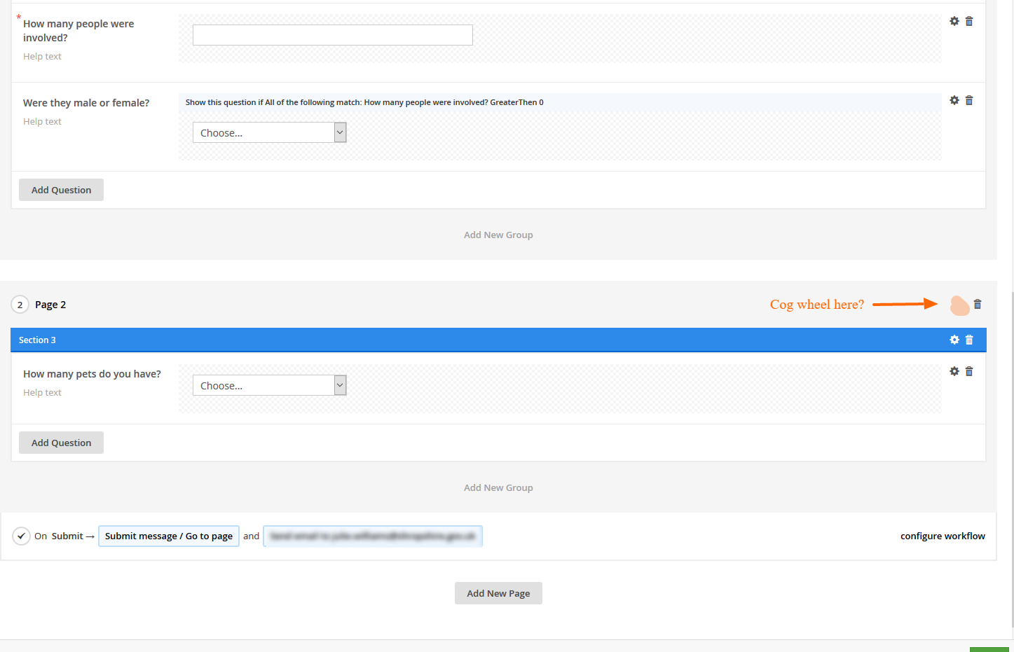 Umbraco forms cog wheel suggestion