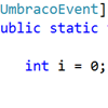 UmbracoAOP Event Subscriber