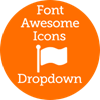 FontAwesome Icons Dropdown